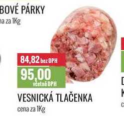 VESNICKÁ TLAČENKA cena za 1Kg