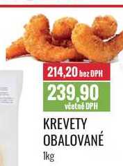 KREVETY OBALOVANÉ 1kg