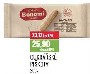 CUKRÁŘSKÉ PIŠKOTY 200g