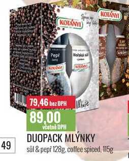 DUOPACK MLÝNKY