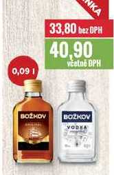 BOŽKOV ORIGINÁL/VODKA 0,09l