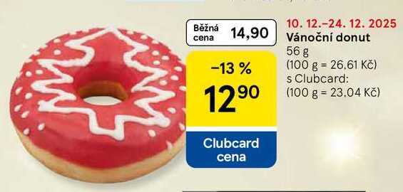 Vánoční donut, 56 g