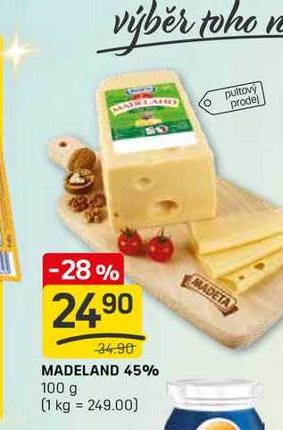 MADELAND 45% 100 g