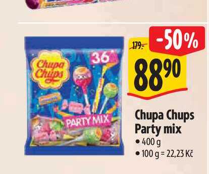Chupa Chups Party mix 400 g