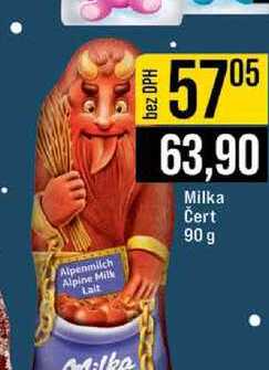 Milka Čert 90 g  