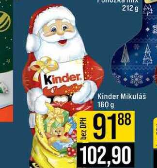 Kinder Mikuláš 160 g 