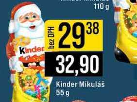 Kinder Mikuláš 55g 