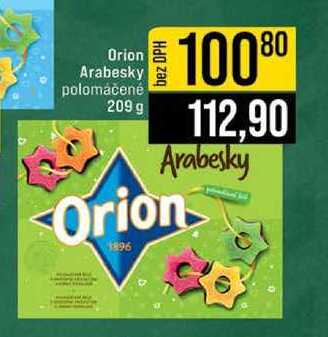 Orion Arabesky polomačené 209 g