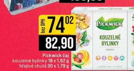 Pickwick čaj kouzelné bylinky 18 x 1,62 g hrejivé chutě 30 x 1,79 g 