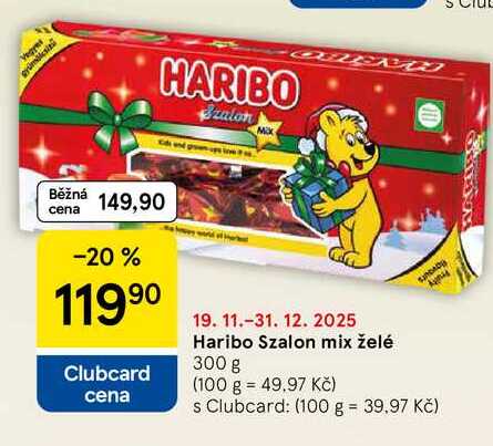 Haribo Szalon mix želé, 300 g