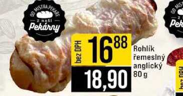 Rohlik řemeslný anglický 80 g