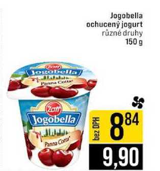 Jogobella ochucený jogurt různé druhy 150 g