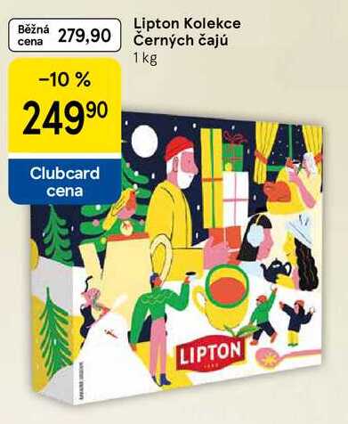 Lipton Kolekce Černých čajů, 1 kg