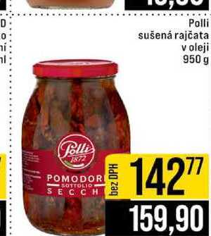 Polli sušená rajčata v oleji 950 g 