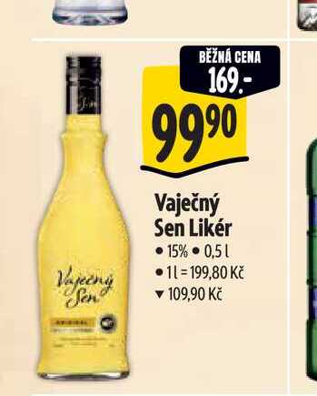 Vaječný Sen Likér 0,5 l