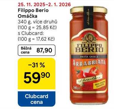 Filippo Berio Omáčka, 340 g, více druhů  