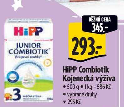 HiPP Combiotik Kojenecká výživa 500 g