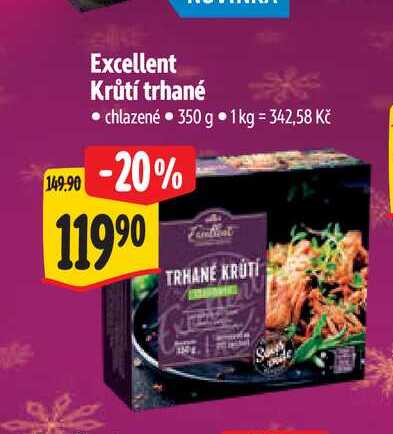 Excellent Krůtí trhané 350 g