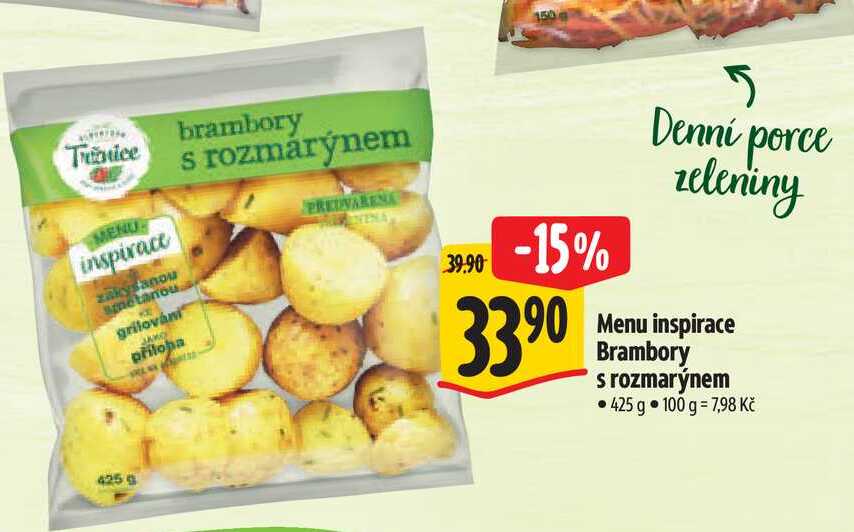  Menu inspirace Brambory s rozmarýnem 425 g 