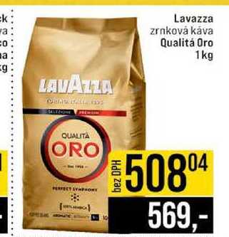 Lavazza zrnková káva Qualità Oro 1kg