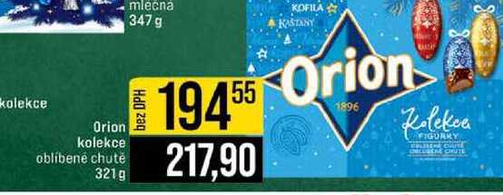 Orion kolekce oblíbené chutě 321g