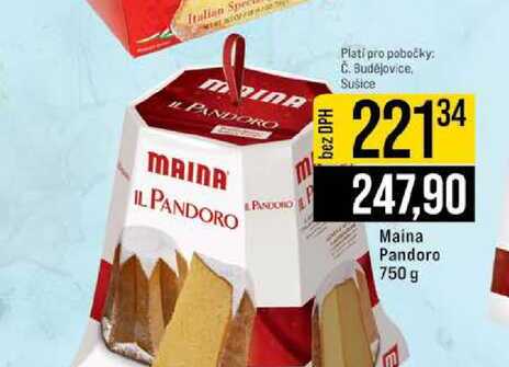 Maina Pandoro 750 g