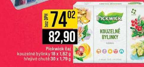 Pickwick čaj kouzelné bylinky 18 x 1,62 g hřejivé chutě 30 x 1,79 g