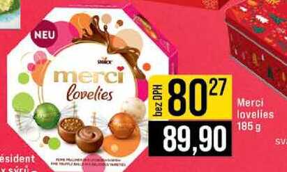 Merci lovelies 185 g