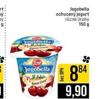 Jogobella ochucený jogurt různé druhy 150 g