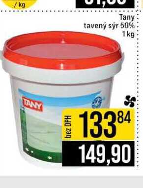 Tany tavený sýr 50% 1 kg