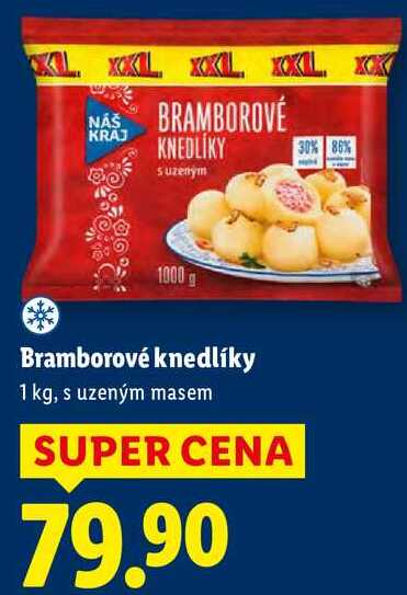 Bramborové knedlíky, 1 kg