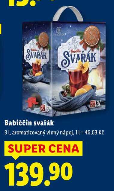 Babiččin svařák, 3 l