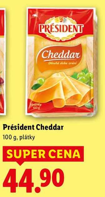 Président Cheddar, 100 g