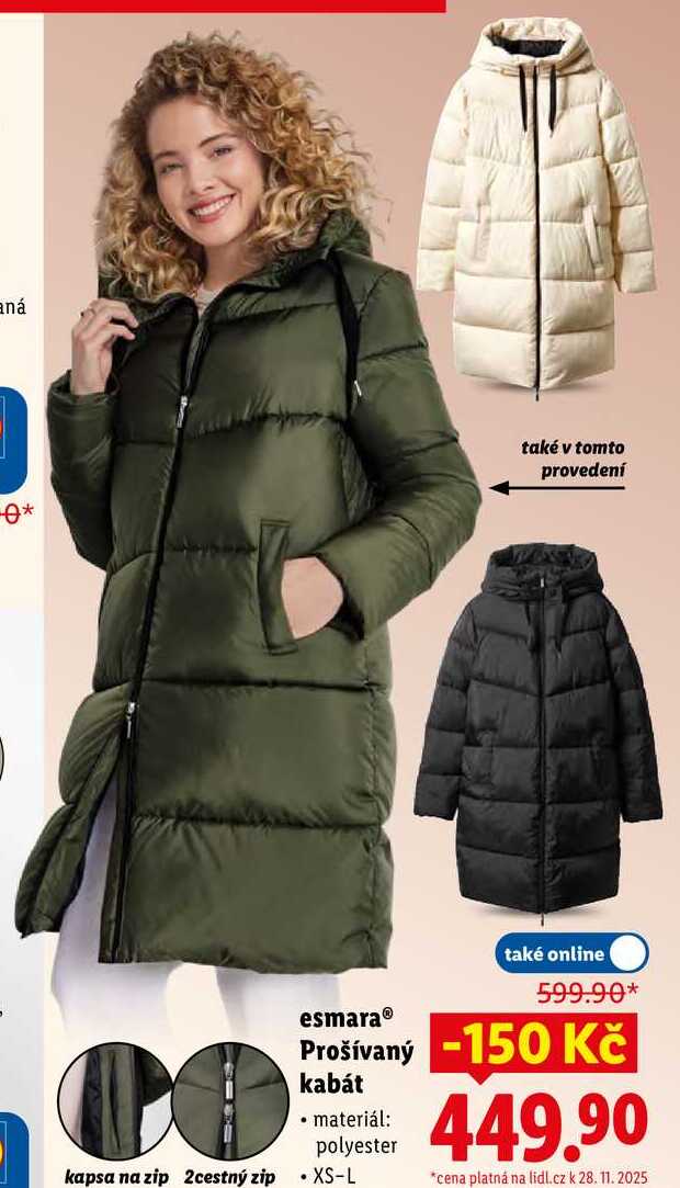 esmaraⓇ Prošívaný kabát