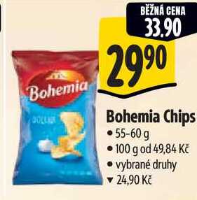 Bohemia Chips, 55-60 g