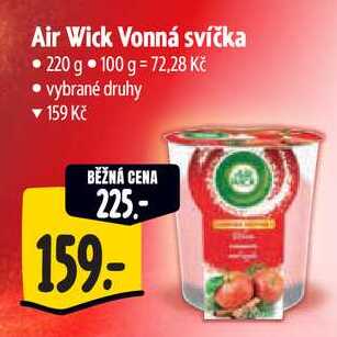 Air Wick Vonná svíčka, 220 g