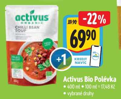 Activus Bio Polévka, 400 ml