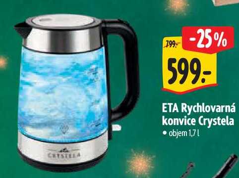 ETA Rychlovarná konvice Crystela