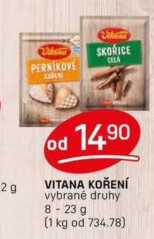 VITANA KOŘENÍ vybrané druhy 8-23 g 