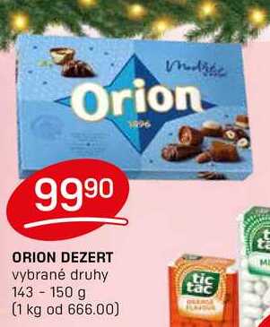 ORION DEZERT 143-150 g