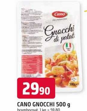 CANO GNOCCHI 500 g bramborové
