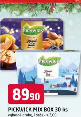 PICKWICK MIX BOX 30 ks