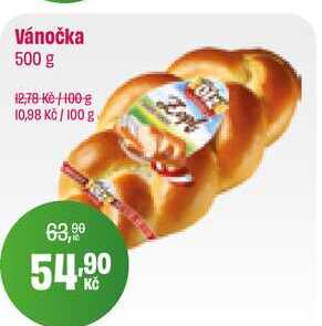 Vánočka 500 g 