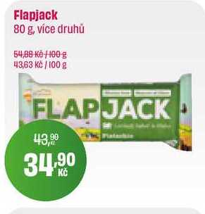 Flapjack 80 g, více druhů