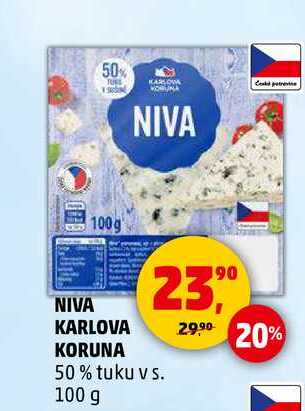 NIVA KARLOVA KORUNA, 100 g