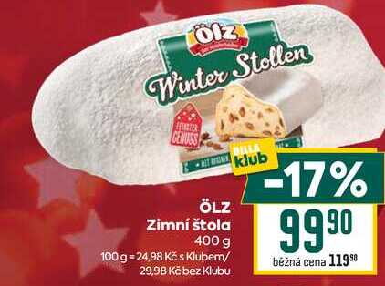 ÖLZ Zimní štola 400 g 