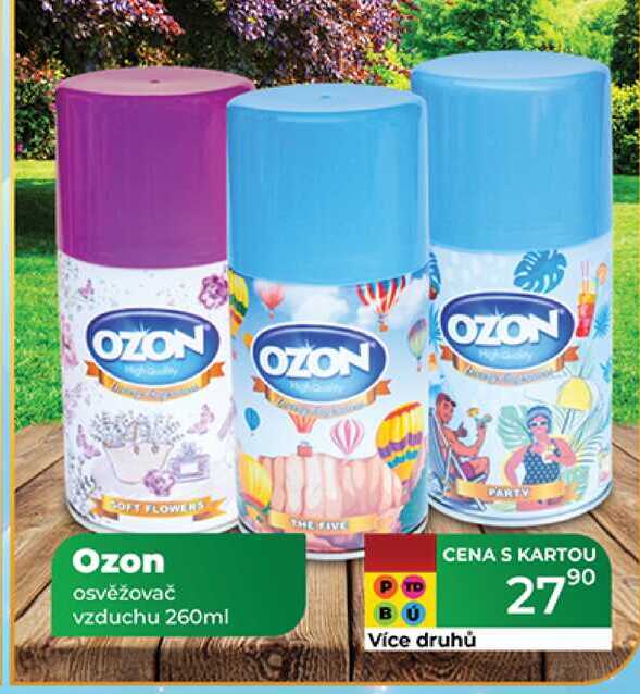 Ozon osvěžovač vzduchu 260 ml