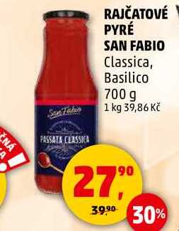 RAJČATOVÉ PYRÉ SAN FABIO, 700 g