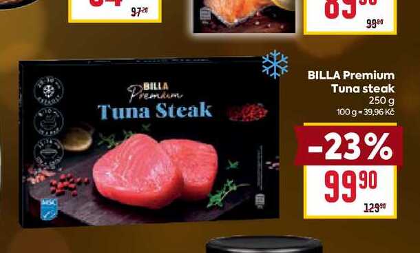 BILLA Premium Tuna steak 250 g