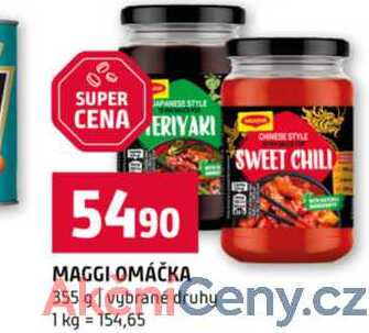 MAGGI OMÁČKA 355 g vybrané druhy
